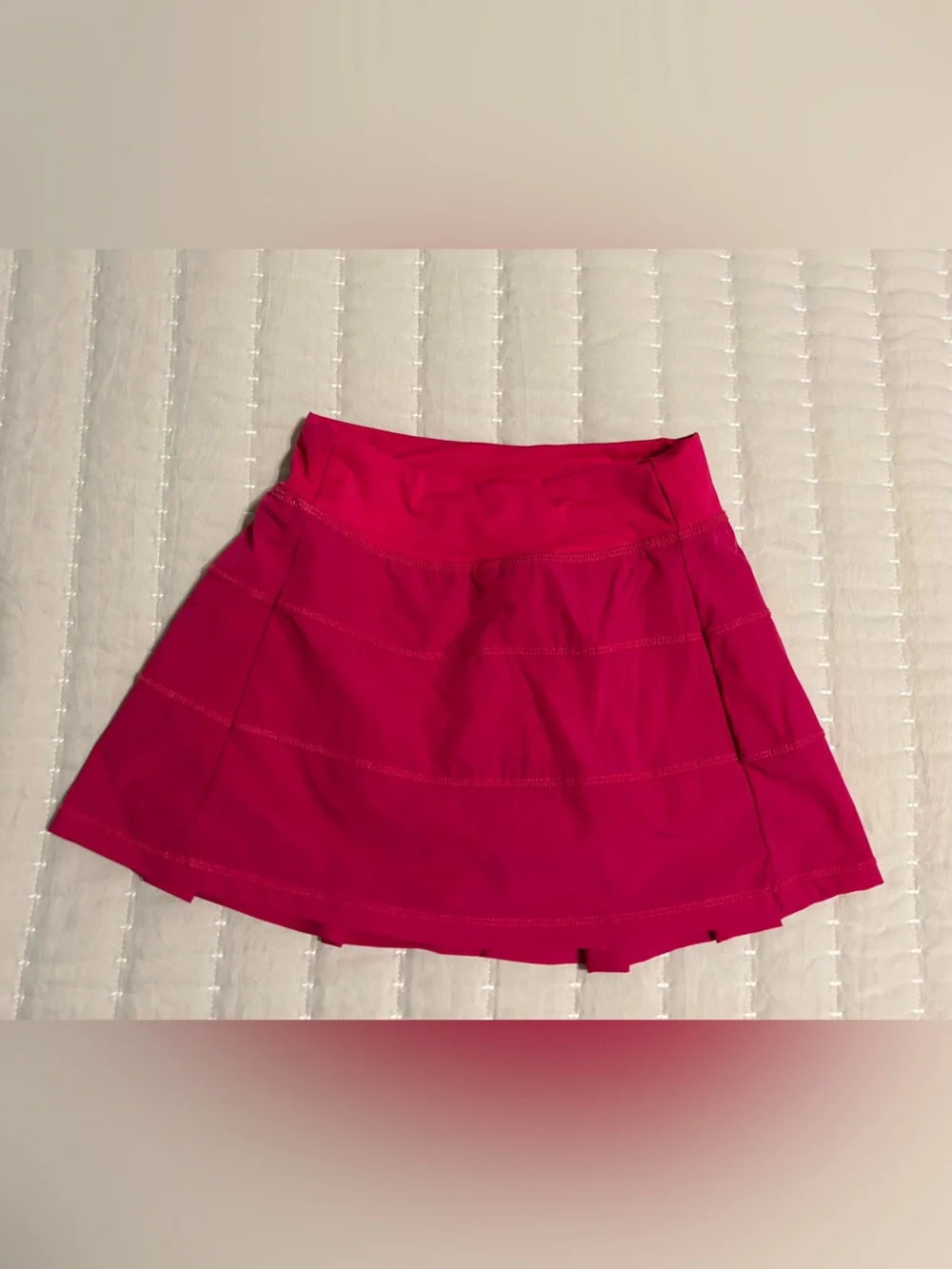 Lululemon Girls Fuchsia Pink Golf Skort